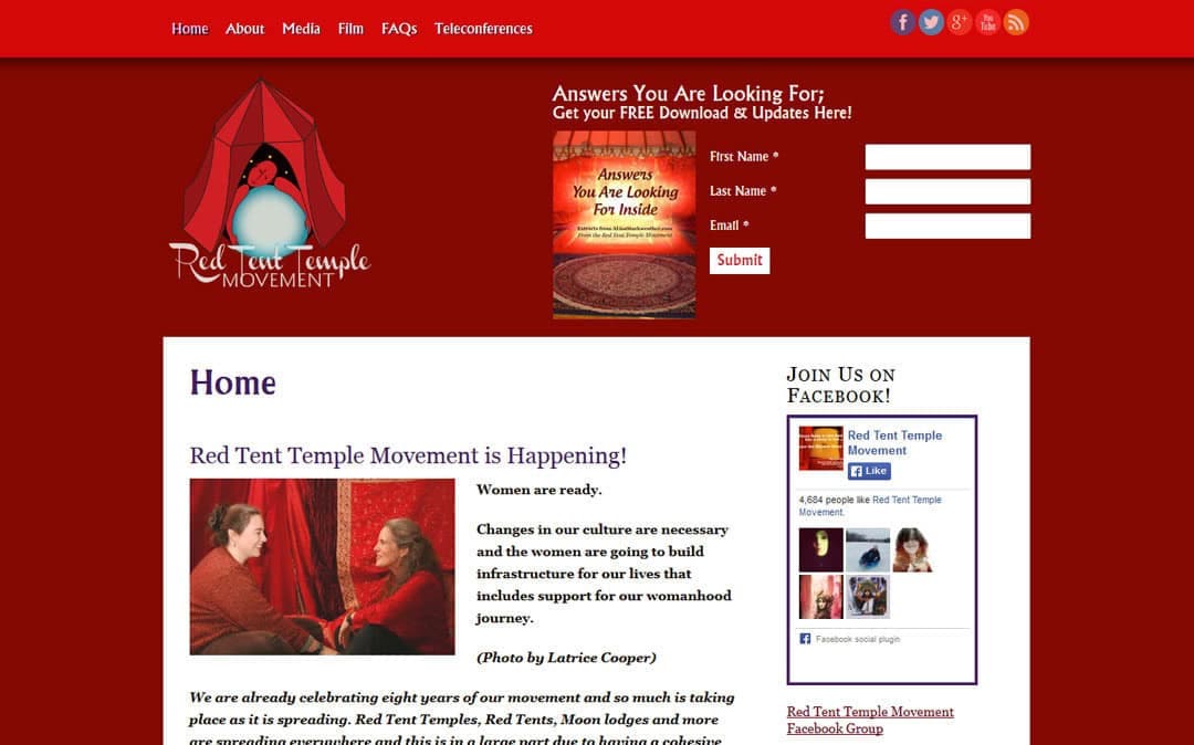 Red Tent Temple